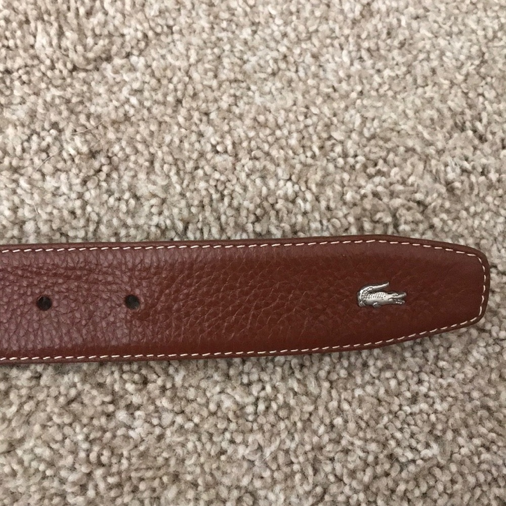 Lacoste Leather Belt